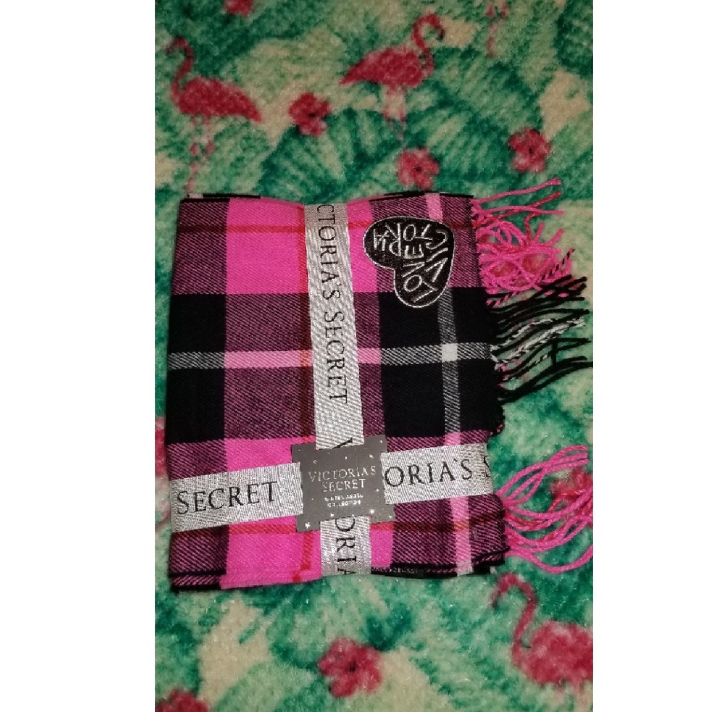 Victoria's Secret Plaid Scarf